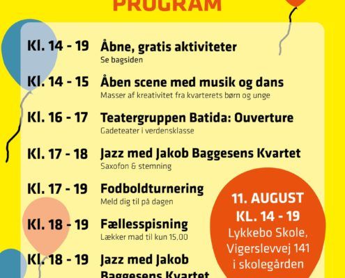 Kulturfest Kulbanekvarteret Valby 2018 program s 2