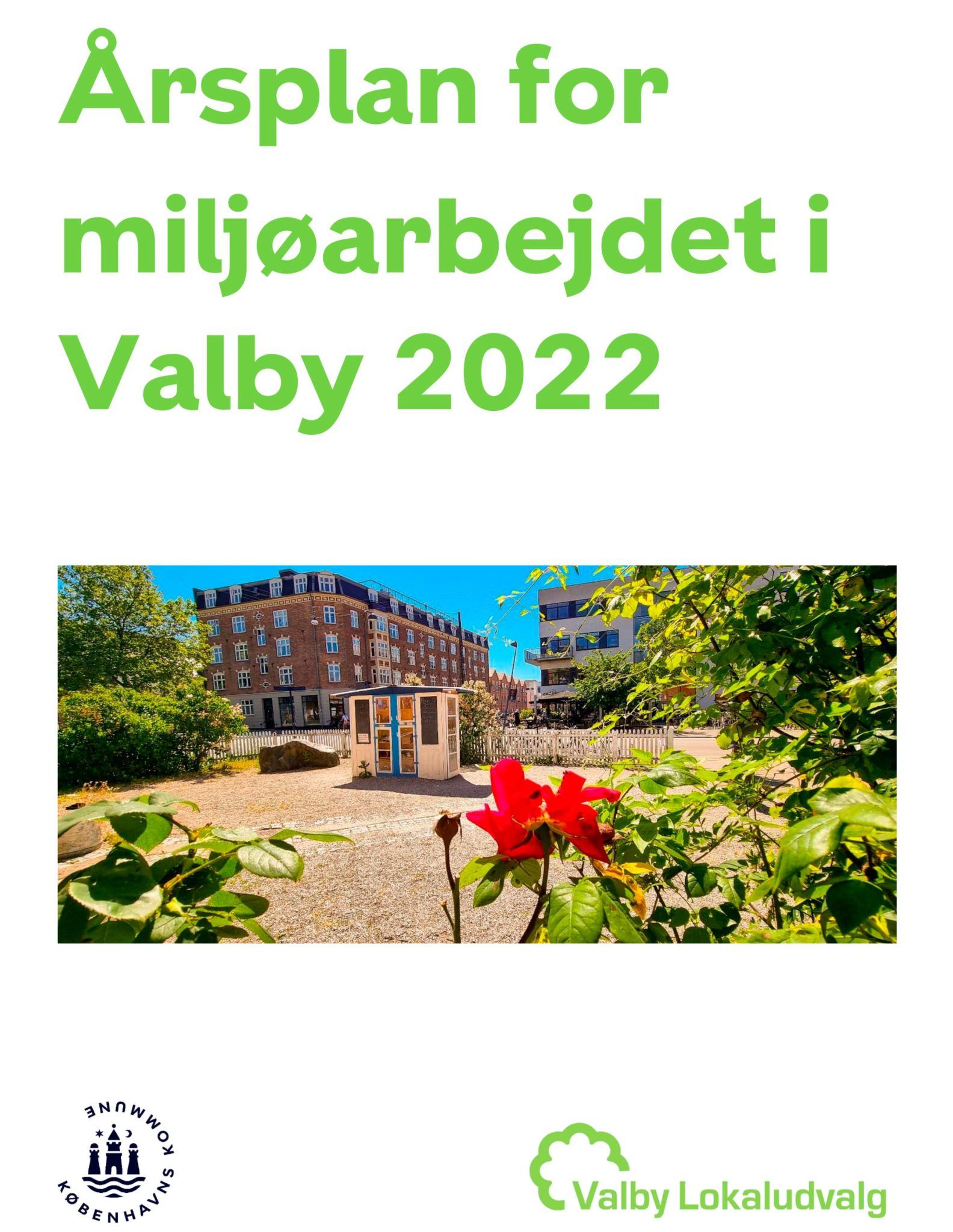 2022 Årsplan og budget for miljøarbejdet i Valby-forside