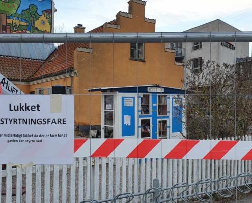 Valby Bibliotek bytteø lukket