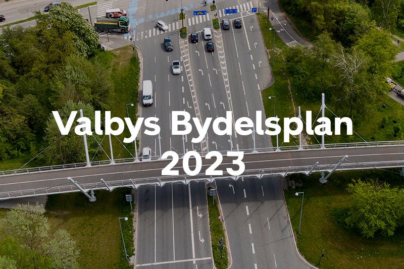 Knap forsiden bydelsplan 2023